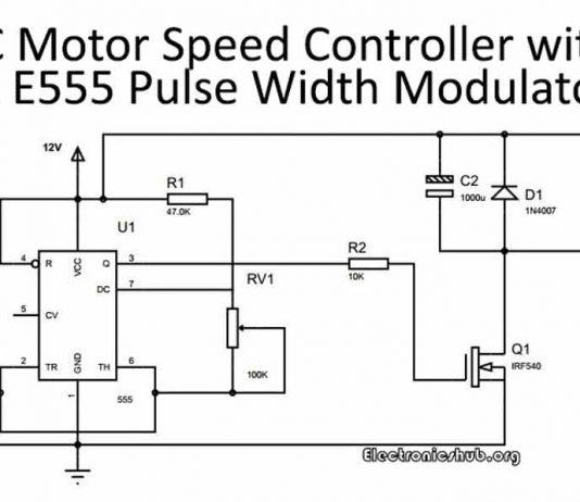 speed control of dc motor using pulse width modulation