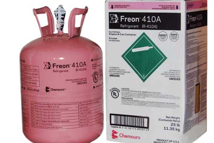 what is the replacement for R22 - cylinder of R-410A refrigerant Puron
